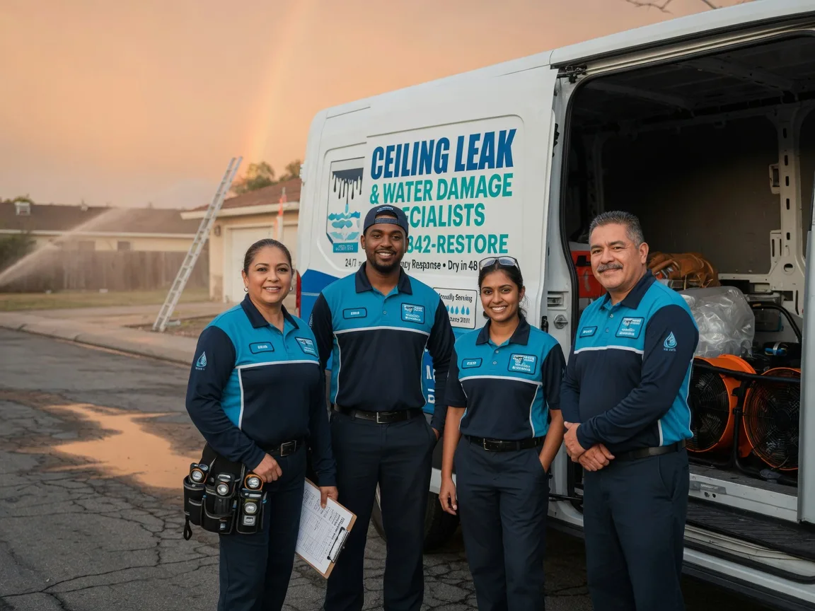 Ceiling Leak Cleanup company in Gates, TN